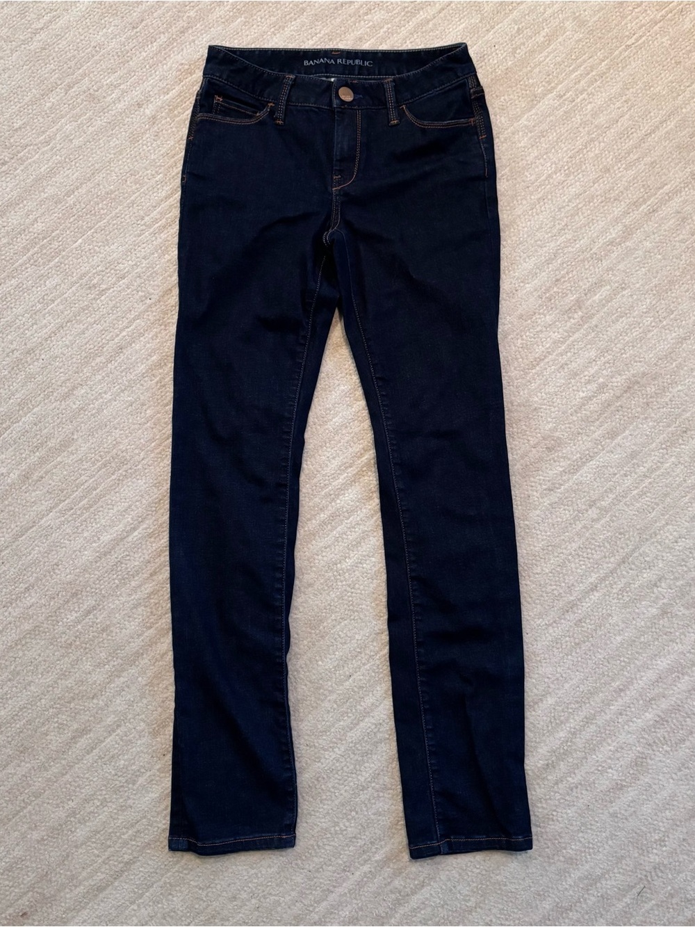Banana Republic Women's Dark Navy Skinny Jeans